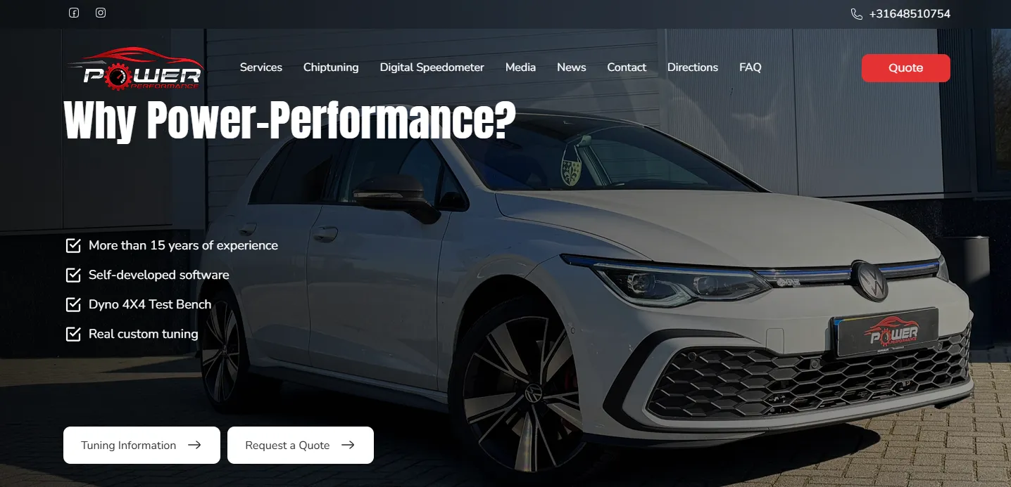 Power Performance — screenshot